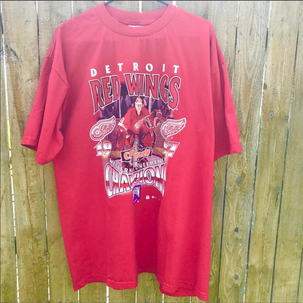 Detroit Red Wings 1997 Western Conference T 3/$12